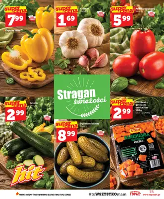 TOPAZ - gazetka promocyjna Gazetka od czwartku 06.08 do środy 12.08 - strona 15