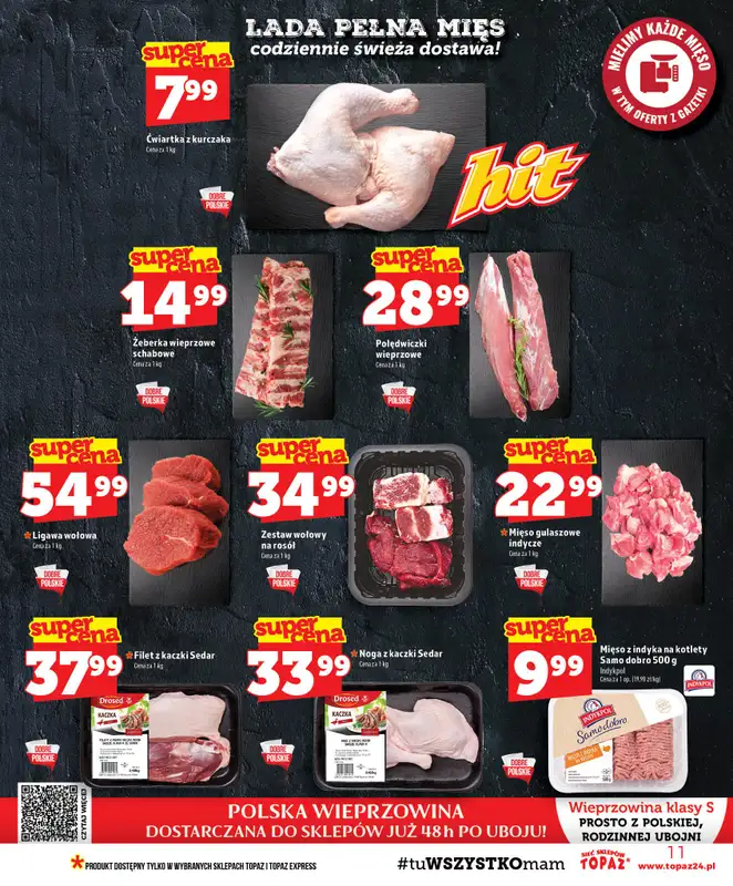 TOPAZ - gazetka promocyjna Gazetka od czwartku 06.08 do środy 12.08 - strona 11