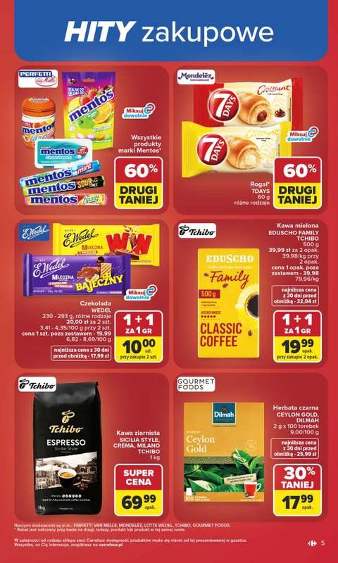 Carrefour - gazetka promocyjna Gazetka Carrefour od poniedziałku od poniedziałku 03.08 do soboty 08.08 - strona 7