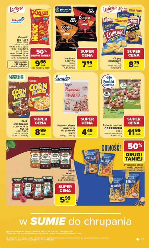 Carrefour - gazetka promocyjna Gazetka Carrefour od poniedziałku od poniedziałku 03.08 do soboty 08.08 - strona 29