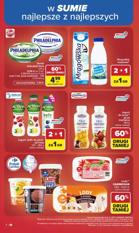 Carrefour - gazetka promocyjna Gazetka Carrefour od poniedziałku od poniedziałku 03.08 do soboty 08.08 - strona 6