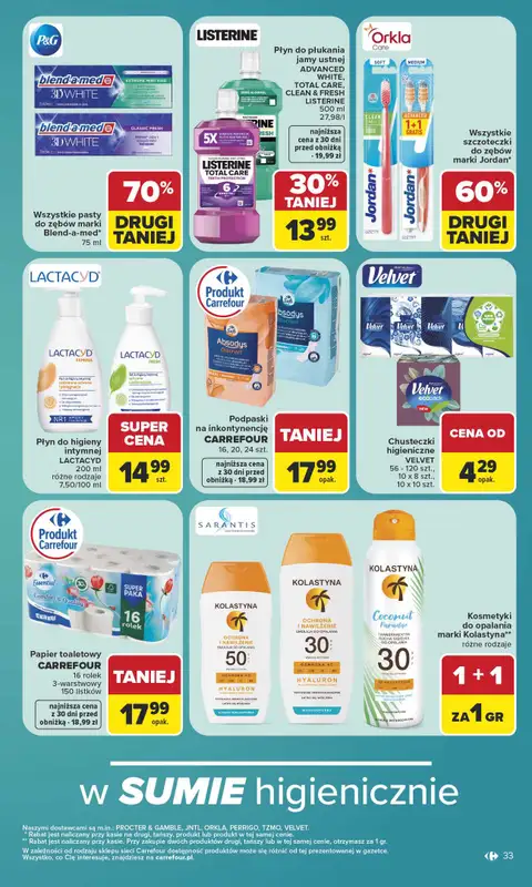 Carrefour - gazetka promocyjna Gazetka Carrefour od poniedziałku od poniedziałku 03.08 do soboty 08.08 - strona 35