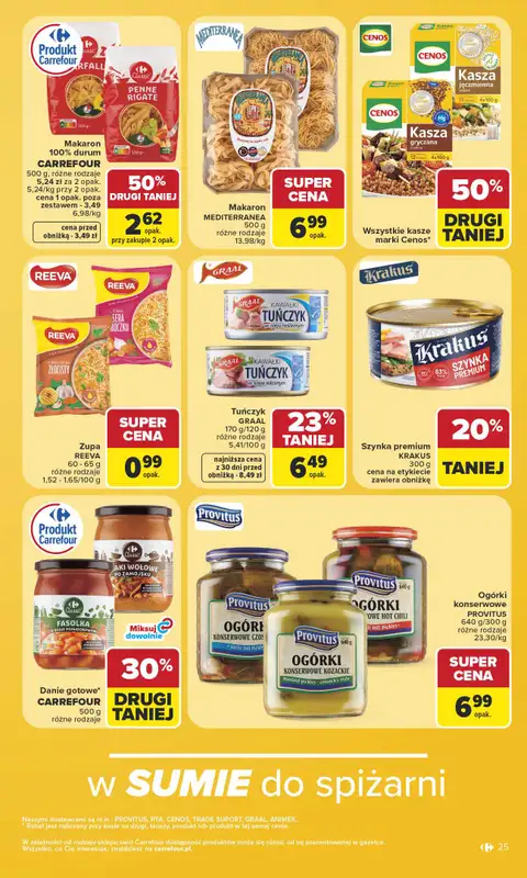 Carrefour - gazetka promocyjna Gazetka Carrefour od poniedziałku od poniedziałku 03.08 do soboty 08.08 - strona 27