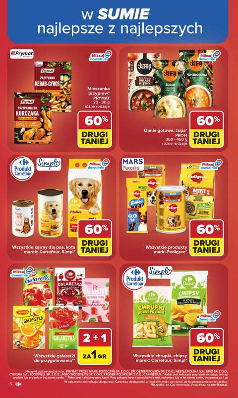 Carrefour - gazetka promocyjna Gazetka Carrefour od poniedziałku od poniedziałku 03.08 do soboty 08.08 - strona 8