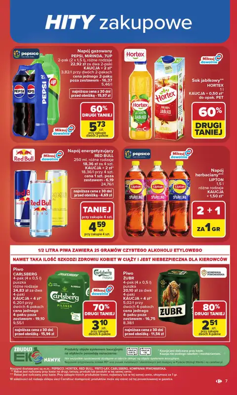 Carrefour - gazetka promocyjna Gazetka Carrefour od poniedziałku od poniedziałku 03.08 do soboty 08.08 - strona 9