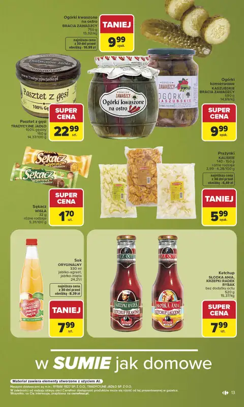 Carrefour - gazetka promocyjna Gazetka Carrefour od poniedziałku od poniedziałku 03.08 do soboty 08.08 - strona 15