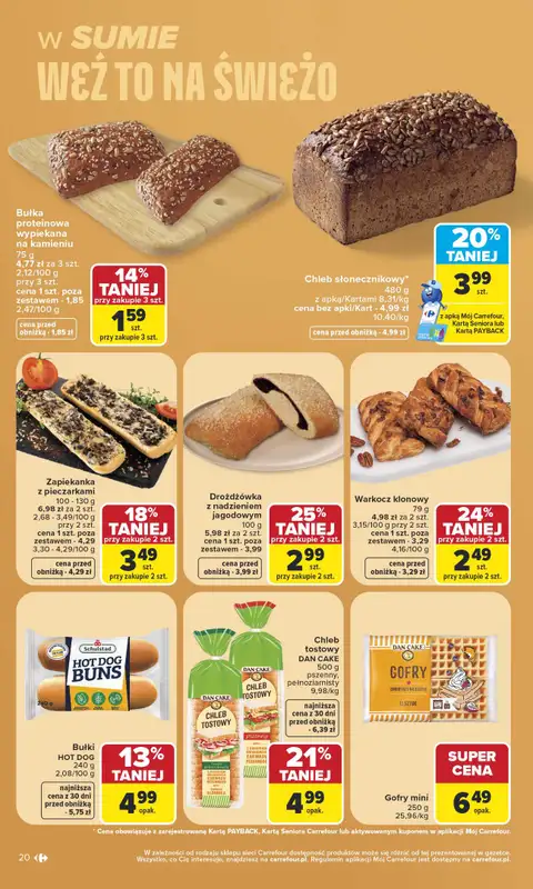 Carrefour - gazetka promocyjna Gazetka Carrefour od poniedziałku od poniedziałku 03.08 do soboty 08.08 - strona 22