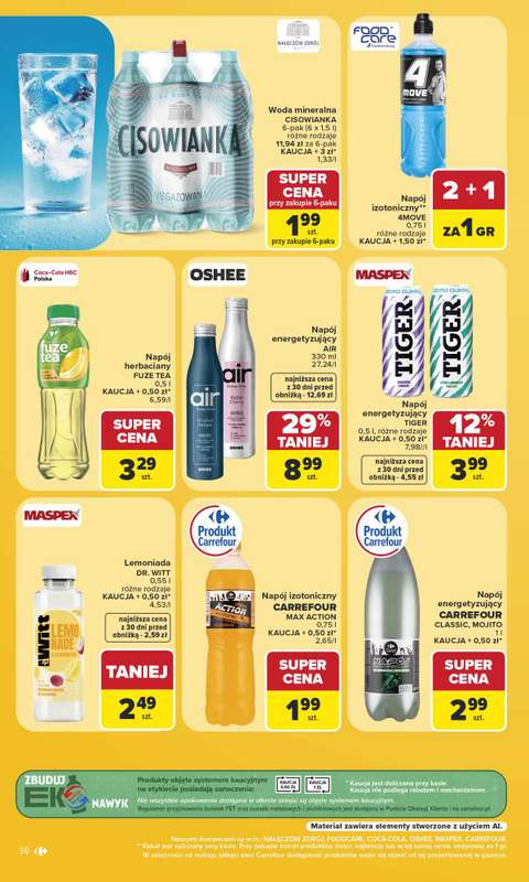 Carrefour - gazetka promocyjna Gazetka Carrefour od poniedziałku od poniedziałku 03.08 do soboty 08.08 - strona 38