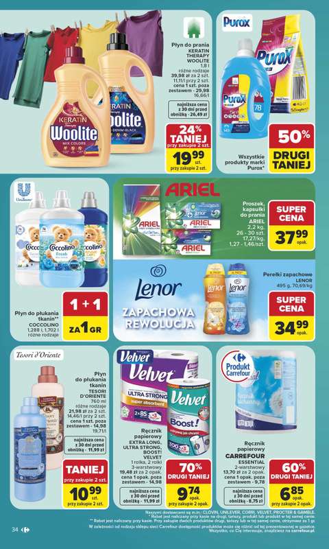 Carrefour - gazetka promocyjna Gazetka Carrefour od poniedziałku od poniedziałku 03.08 do soboty 08.08 - strona 36