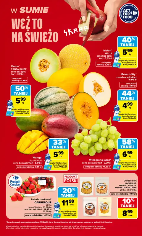 Carrefour - gazetka promocyjna Gazetka Weź to na świeżo od poniedziałku 03.08 do soboty 08.08 - strona 5