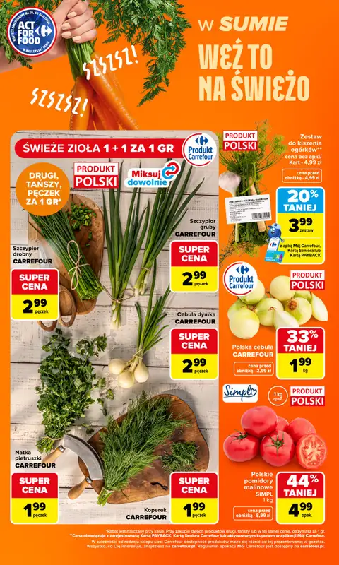 Carrefour - gazetka promocyjna Gazetka Weź to na świeżo od poniedziałku 03.08 do soboty 08.08 - strona 4