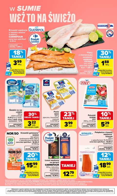 Carrefour - gazetka promocyjna Gazetka Weź to na świeżo od poniedziałku 03.08 do soboty 08.08 - strona 7