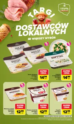 Carrefour - gazetka promocyjna Gazetka Targi dostawców lokalnych od poniedziałku 03.08 do soboty 08.08 - strona 4