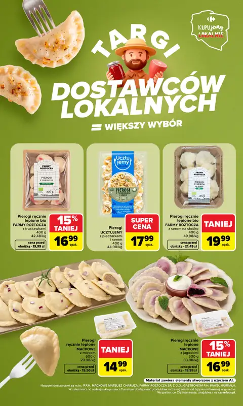 Carrefour - gazetka promocyjna Gazetka Targi dostawców lokalnych od poniedziałku 03.08 do soboty 08.08 - strona 2