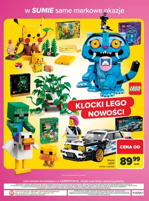 Carrefour - gazetka promocyjna Gazetka Same markowe okazje od poniedziałku 03.08 do piątku 14.08 - strona 54