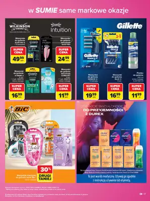 Carrefour - gazetka promocyjna Gazetka Same markowe okazje od poniedziałku 03.08 do piątku 14.08 - strona 47