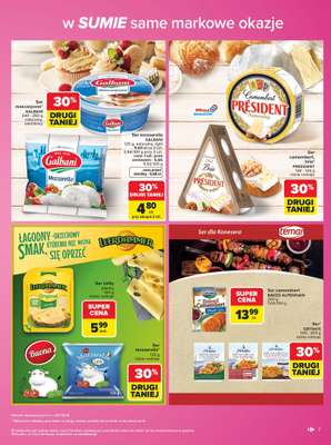Carrefour - gazetka promocyjna Gazetka Same markowe okazje od poniedziałku 03.08 do piątku 14.08 - strona 7