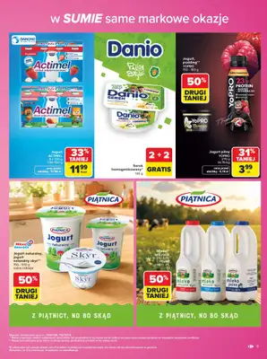 Carrefour - gazetka promocyjna Gazetka Same markowe okazje od poniedziałku 03.08 do piątku 14.08 - strona 9