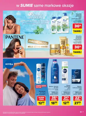 Carrefour - gazetka promocyjna Gazetka Same markowe okazje od poniedziałku 03.08 do piątku 14.08 - strona 41