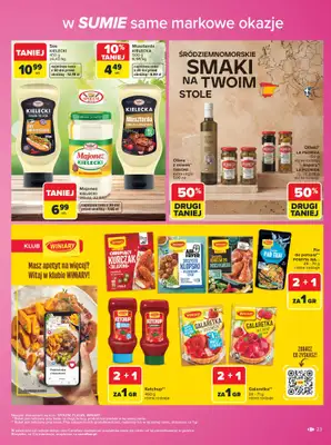 Carrefour - gazetka promocyjna Gazetka Same markowe okazje od poniedziałku 03.08 do piątku 14.08 - strona 23