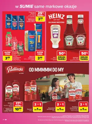 Carrefour - gazetka promocyjna Gazetka Same markowe okazje od poniedziałku 03.08 do piątku 14.08 - strona 24