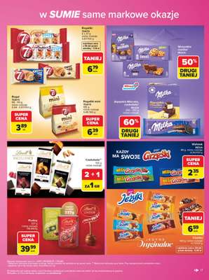 Carrefour - gazetka promocyjna Gazetka Same markowe okazje od poniedziałku 03.08 do piątku 14.08 - strona 17