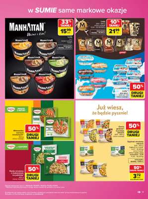 Carrefour - gazetka promocyjna Gazetka Same markowe okazje od poniedziałku 03.08 do piątku 14.08 - strona 13
