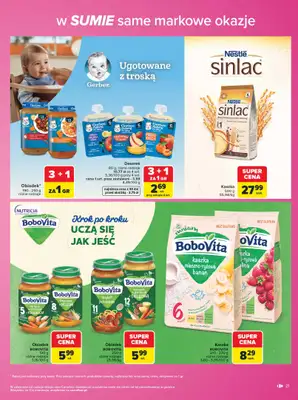 Carrefour - gazetka promocyjna Gazetka Same markowe okazje od poniedziałku 03.08 do piątku 14.08 - strona 21