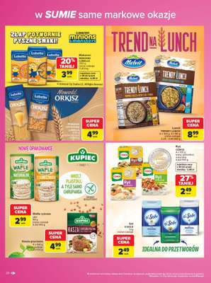 Carrefour - gazetka promocyjna Gazetka Same markowe okazje od poniedziałku 03.08 do piątku 14.08 - strona 26