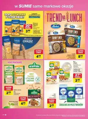 Carrefour - gazetka promocyjna Gazetka Same markowe okazje od poniedziałku 03.08 do piątku 14.08 - strona 26