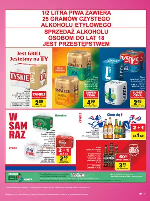 Carrefour - gazetka promocyjna Gazetka Same markowe okazje od poniedziałku 03.08 do piątku 14.08 - strona 31