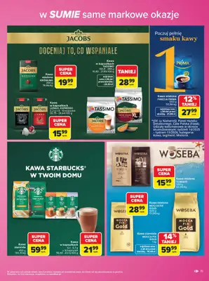 Carrefour - gazetka promocyjna Gazetka Same markowe okazje od poniedziałku 03.08 do piątku 14.08 - strona 15