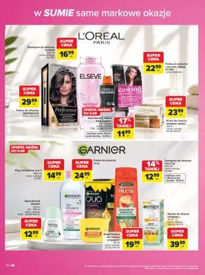 Carrefour - gazetka promocyjna Gazetka Same markowe okazje od poniedziałku 03.08 do piątku 14.08 - strona 40