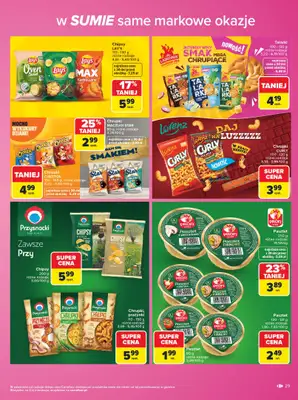 Carrefour - gazetka promocyjna Gazetka Same markowe okazje od poniedziałku 03.08 do piątku 14.08 - strona 29
