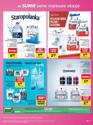 Carrefour - gazetka promocyjna Gazetka Same markowe okazje od poniedziałku 03.08 do piątku 14.08 - strona 39