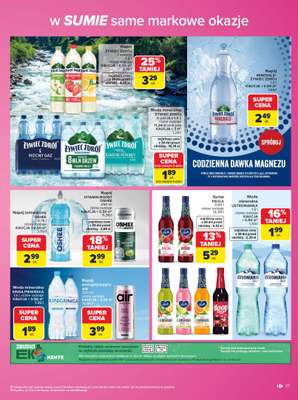 Carrefour - gazetka promocyjna Gazetka Same markowe okazje od poniedziałku 03.08 do piątku 14.08 - strona 37