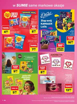 Carrefour - gazetka promocyjna Gazetka Same markowe okazje od poniedziałku 03.08 do piątku 14.08 - strona 18