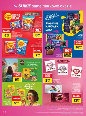 Carrefour - gazetka promocyjna Gazetka Same markowe okazje od poniedziałku 03.08 do piątku 14.08 - strona 18