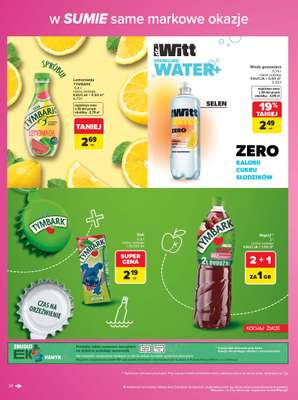 Carrefour - gazetka promocyjna Gazetka Same markowe okazje od poniedziałku 03.08 do piątku 14.08 - strona 34