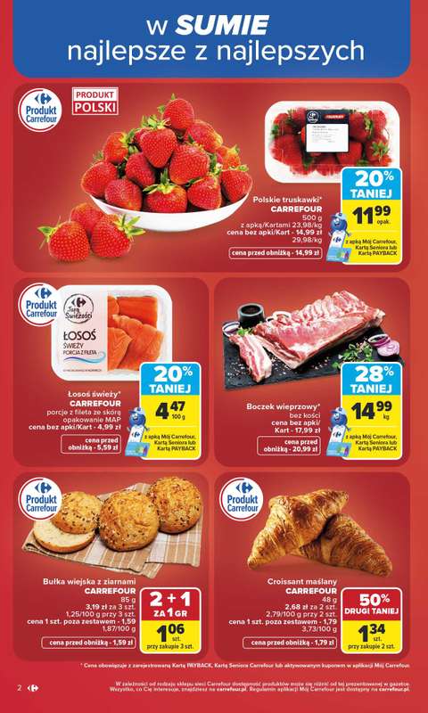 Carrefour Market - gazetka promocyjna Gazetka Carrefour Market od poniedziałku od poniedziałku 03.08 do soboty 08.08 - strona 4