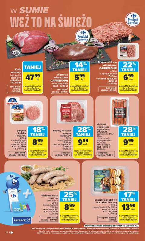 Carrefour Market - gazetka promocyjna Gazetka Carrefour Market od poniedziałku od poniedziałku 03.08 do soboty 08.08 - strona 16