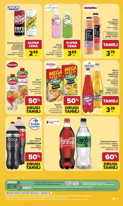 Carrefour Market - gazetka promocyjna Gazetka Carrefour Market od poniedziałku od poniedziałku 03.08 do soboty 08.08 - strona 39