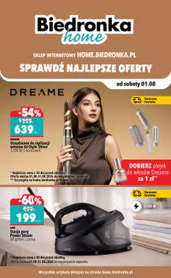 Biedronka Home - gazetka promocyjna Najlepsze oferty od soboty 01.08 do soboty 31.10