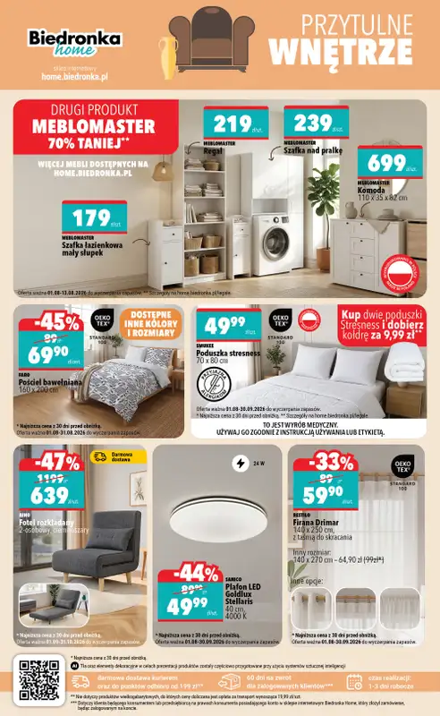 Biedronka Home - gazetka promocyjna Najlepsze oferty od soboty 01.08 do soboty 31.10 - strona 4