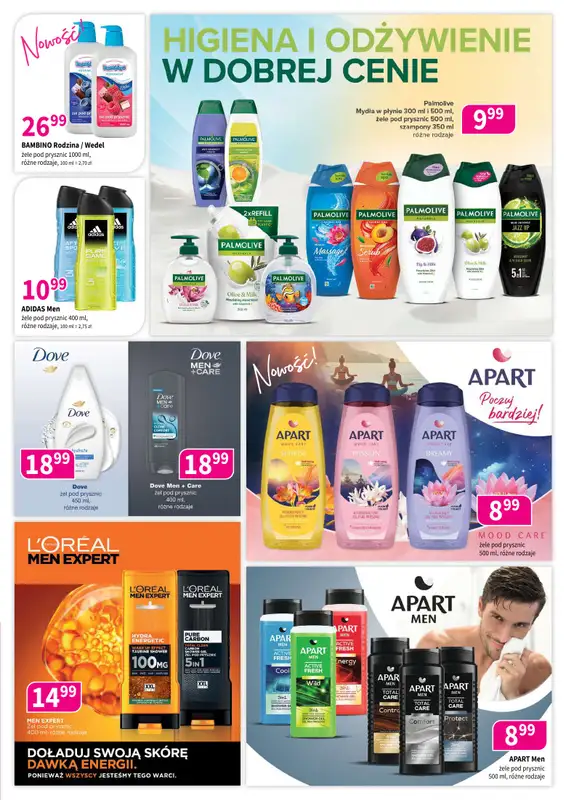 Drogerie Polskie - gazetka promocyjna Gazetka od poniedziałku 10.08 do poniedziałku 31.08 - strona 3