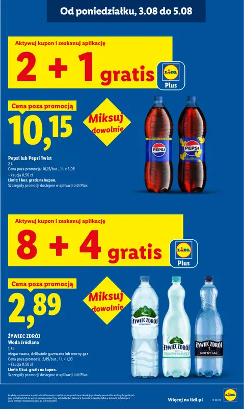 Lidl - gazetka promocyjna Oferta od poniedziałku od poniedziałku 03.08 do środy 05.08 - strona 21