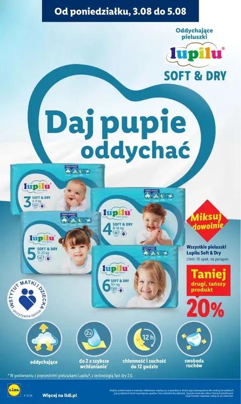 Lidl - gazetka promocyjna Oferta od poniedziałku od poniedziałku 03.08 do środy 05.08 - strona 86