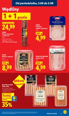 Lidl - gazetka promocyjna Oferta od poniedziałku od poniedziałku 03.08 do środy 05.08 - strona 69
