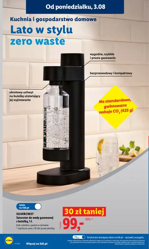 Lidl - gazetka promocyjna Oferta od poniedziałku od poniedziałku 03.08 do środy 05.08 - strona 36