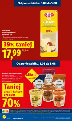 Lidl - gazetka promocyjna Oferta od poniedziałku od poniedziałku 03.08 do środy 05.08 - strona 12